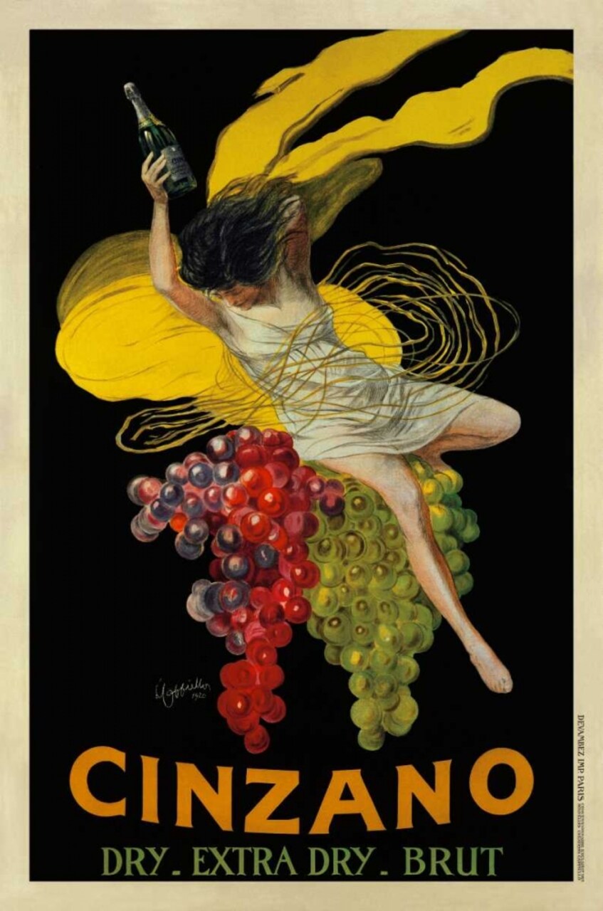 Cinzano-1920 Poster Print by Leonetto Cappiello # VP852